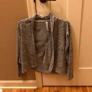 Girls grey sweater
